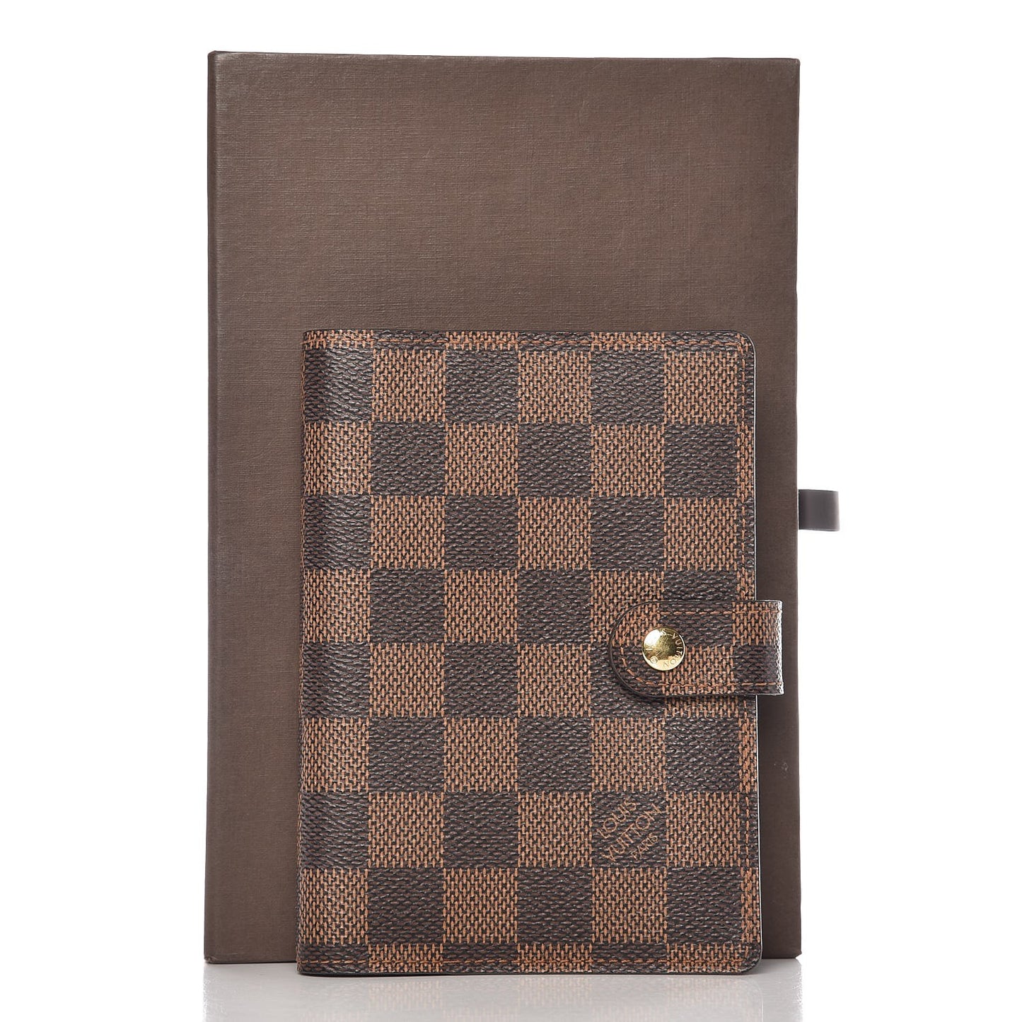 Damier Ebene Small Ring Agenda Cover