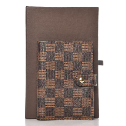 Louis Vuitton Damier Ebene Small Ring Agenda Cover 8 of 8