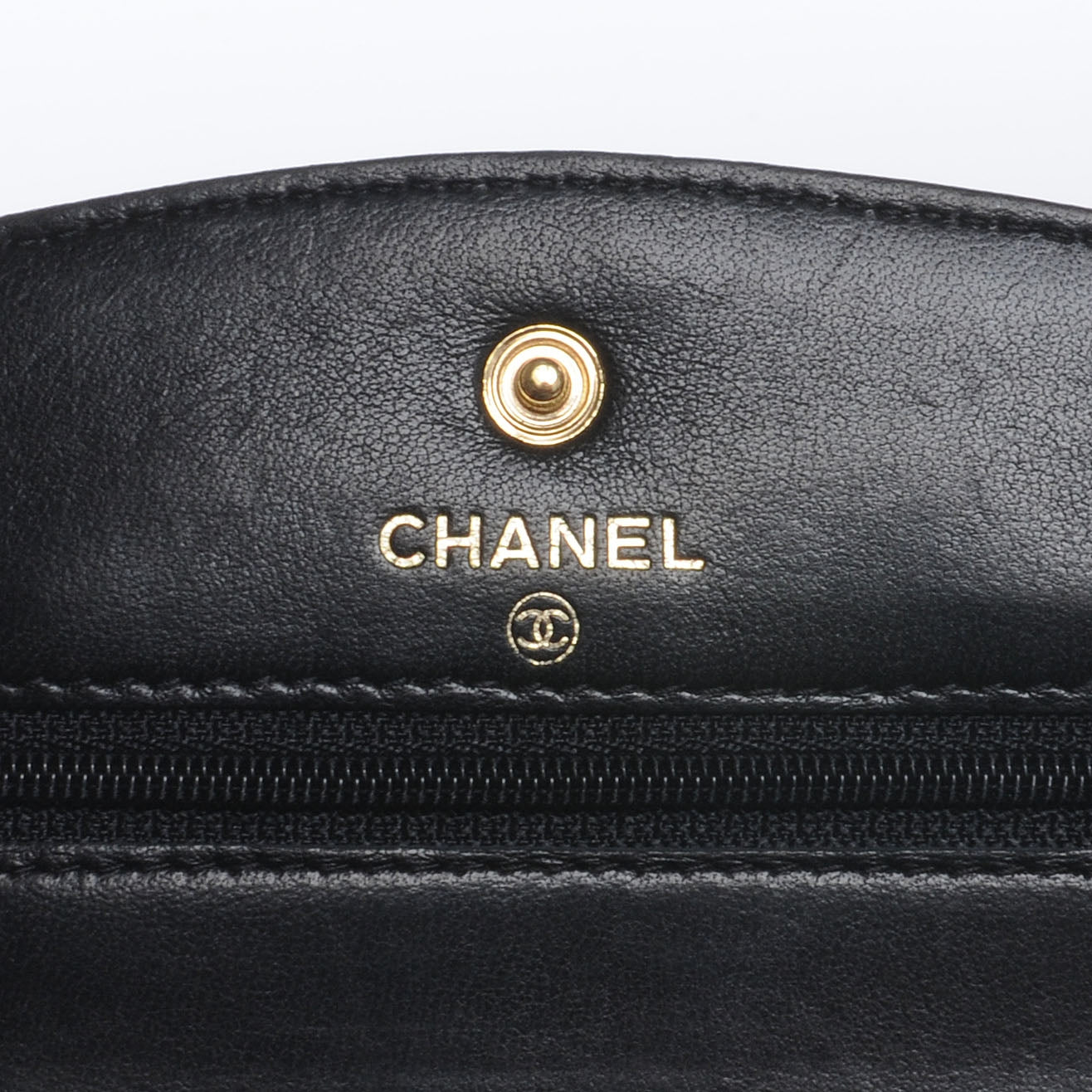 Chanel Caviar Wallet on Chain WOC Black 6 of 9