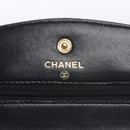 Chanel Caviar Wallet on Chain WOC Black 6 of 9