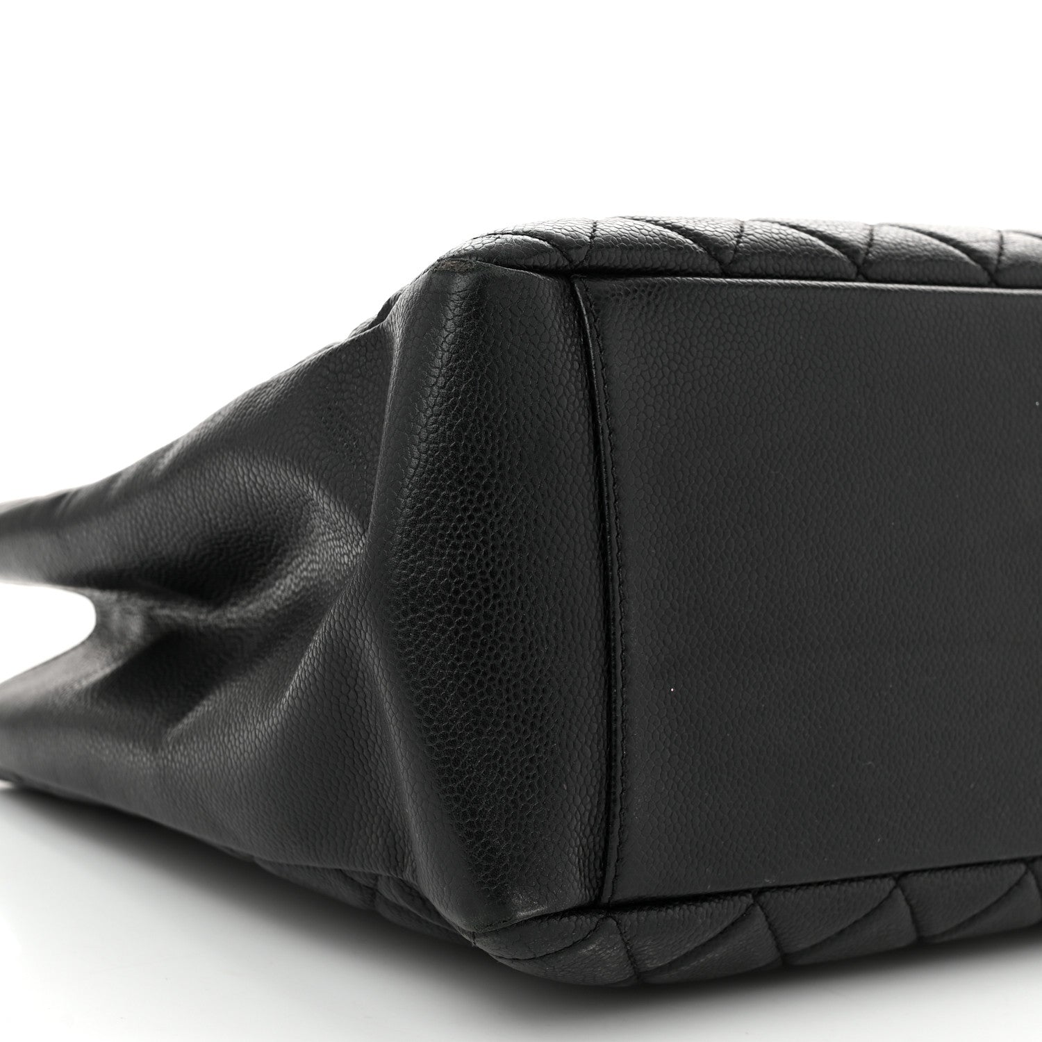 Chanel Caviar Quilted Grand Shopping Tote GST Black 9 of 11