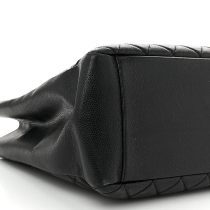 Chanel Caviar Quilted Grand Shopping Tote GST Black 9 of 11