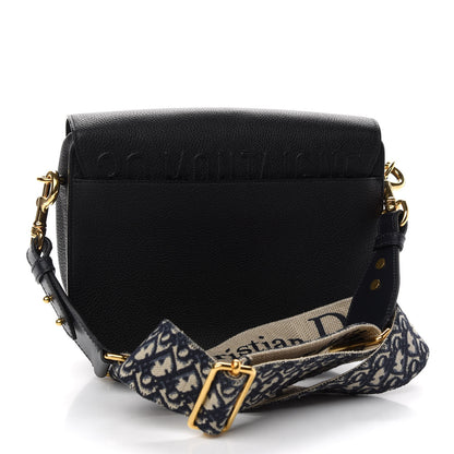 Christian Dior Grained Calfskin Large Bobby Flap Black 3 of 9