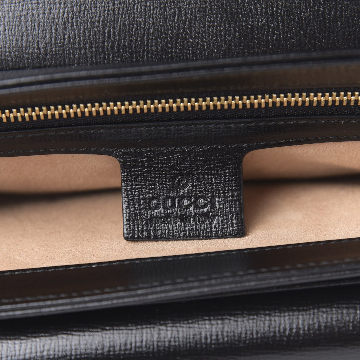 Azalea Calfskin Small Marina Chain Shoulder Bag Black