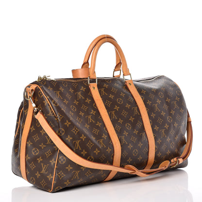 Louis Vuitton Monogram Keepall Bandouliere 50 4 of 11