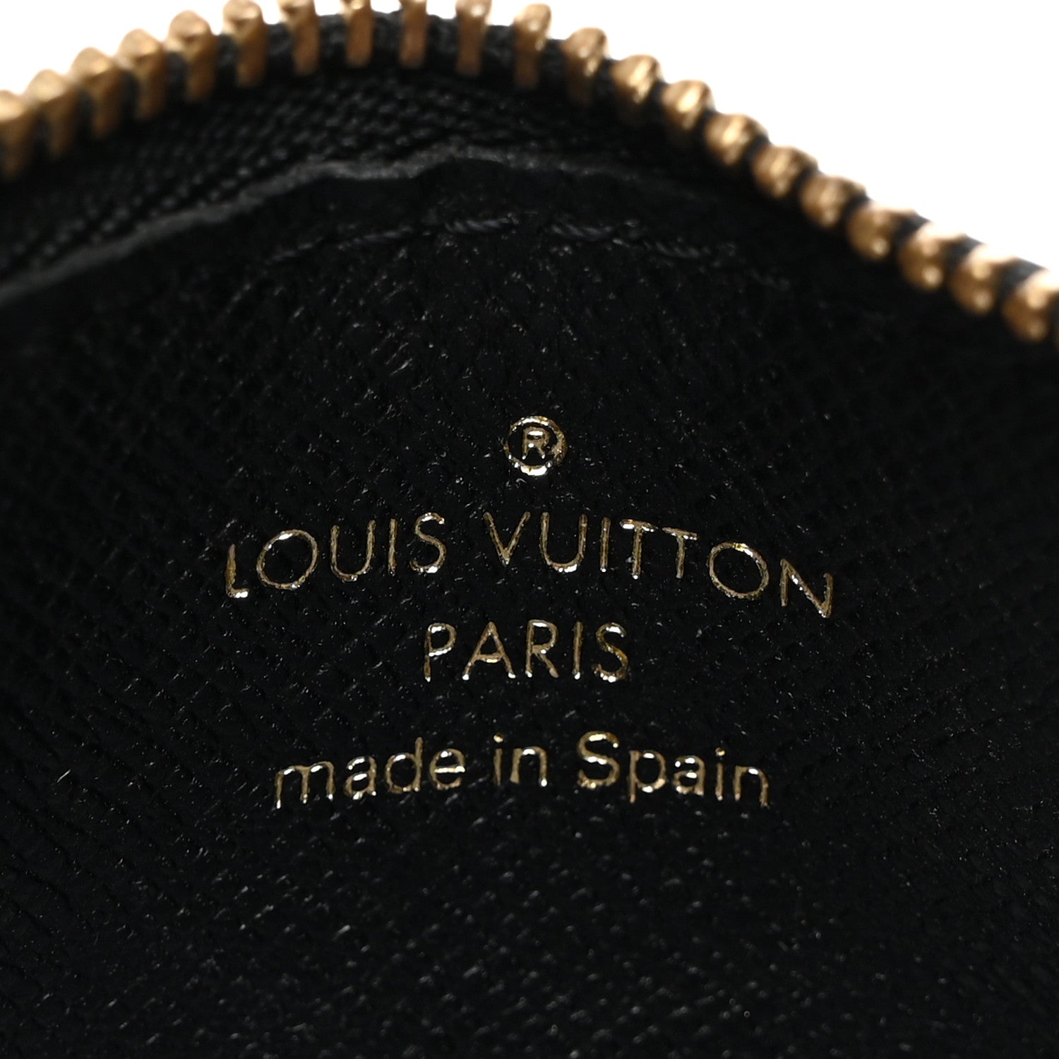 Louis Vuitton LOUIS VUITTON Epi Key Pouch Black 6 of 6