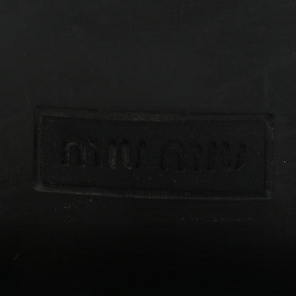 Miu Miu Vitello Deco Harness Enigneer Boots 37.5 Black 7 of 10