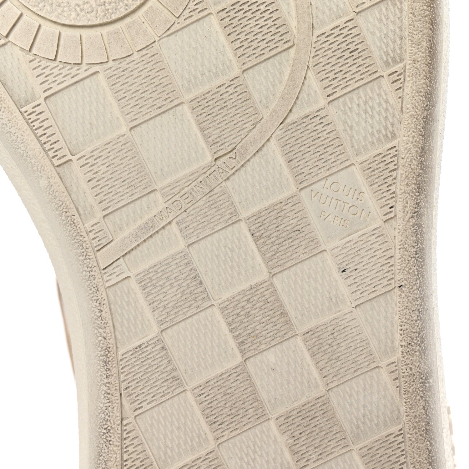 Louis Vuitton Canvas Calfskin Monogram LV Groovy Platform Sneakers 38 Beige 7 of 9