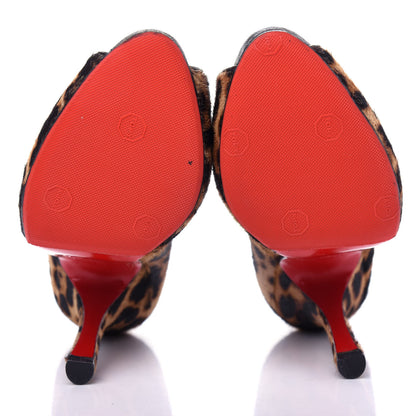 Christian Louboutin Calf Hair Leopard Print Maryl 120 Pumps 36 6 of 9