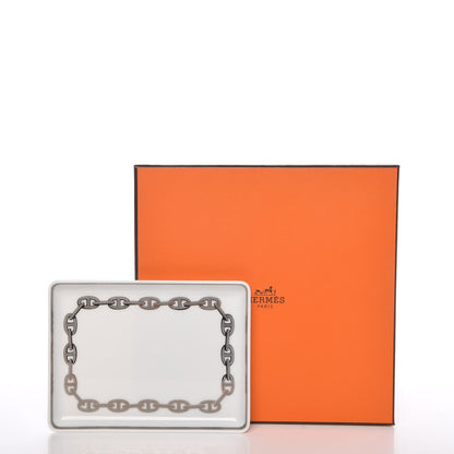 Hermes Porcelain Chaine d' Ancre Sushi Plate 8 of 8
