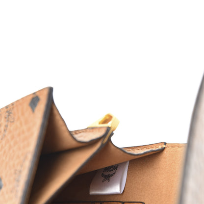 MCM Visetos Mini Rabbit Crossbody Bag Cognac 7 of 8