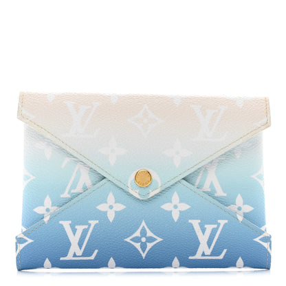 Louis Vuitton Monogram Giant By The Pool Kirigami Pochette Set Blue Mist 1 of 6
