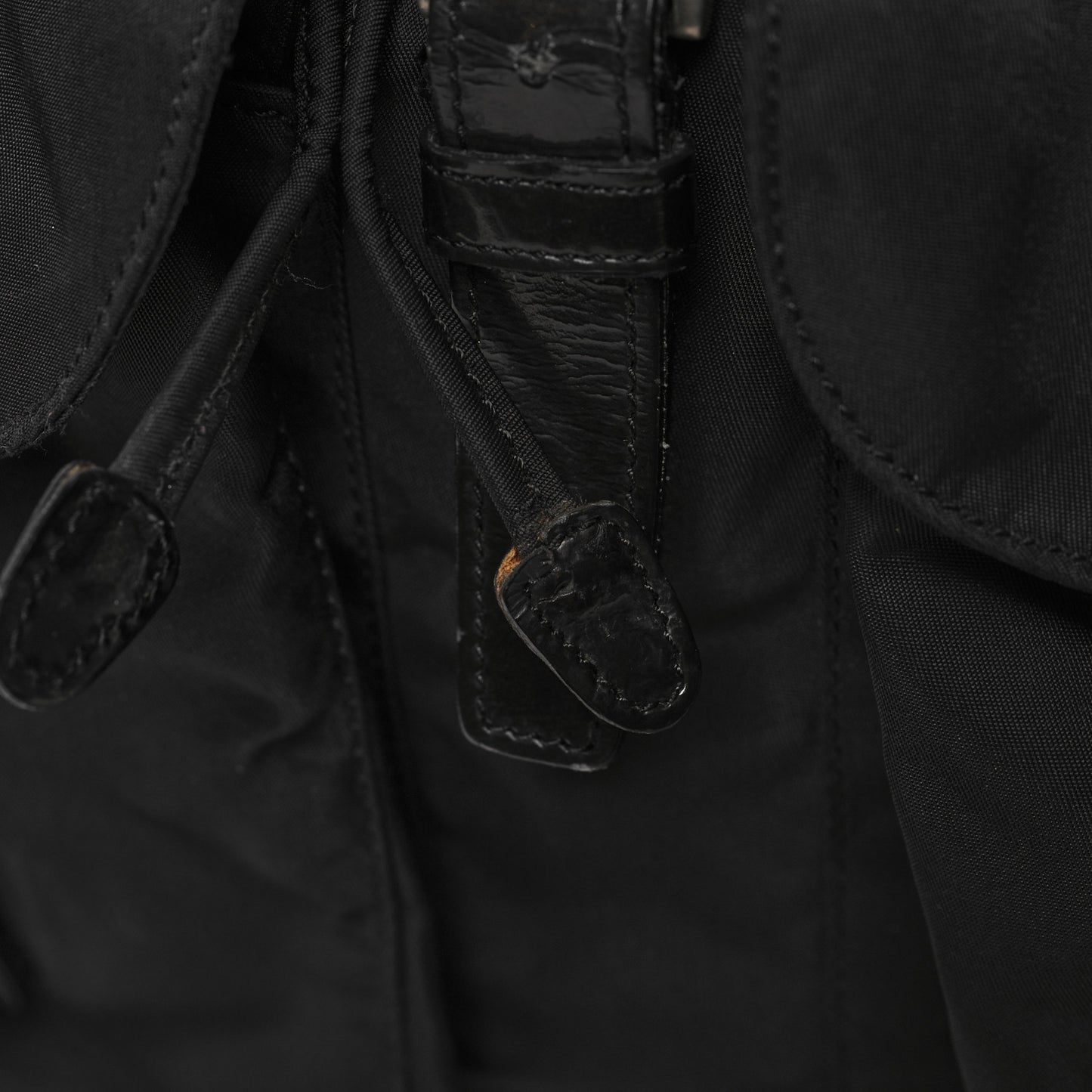 Nylon Vela Medium Backpack Black