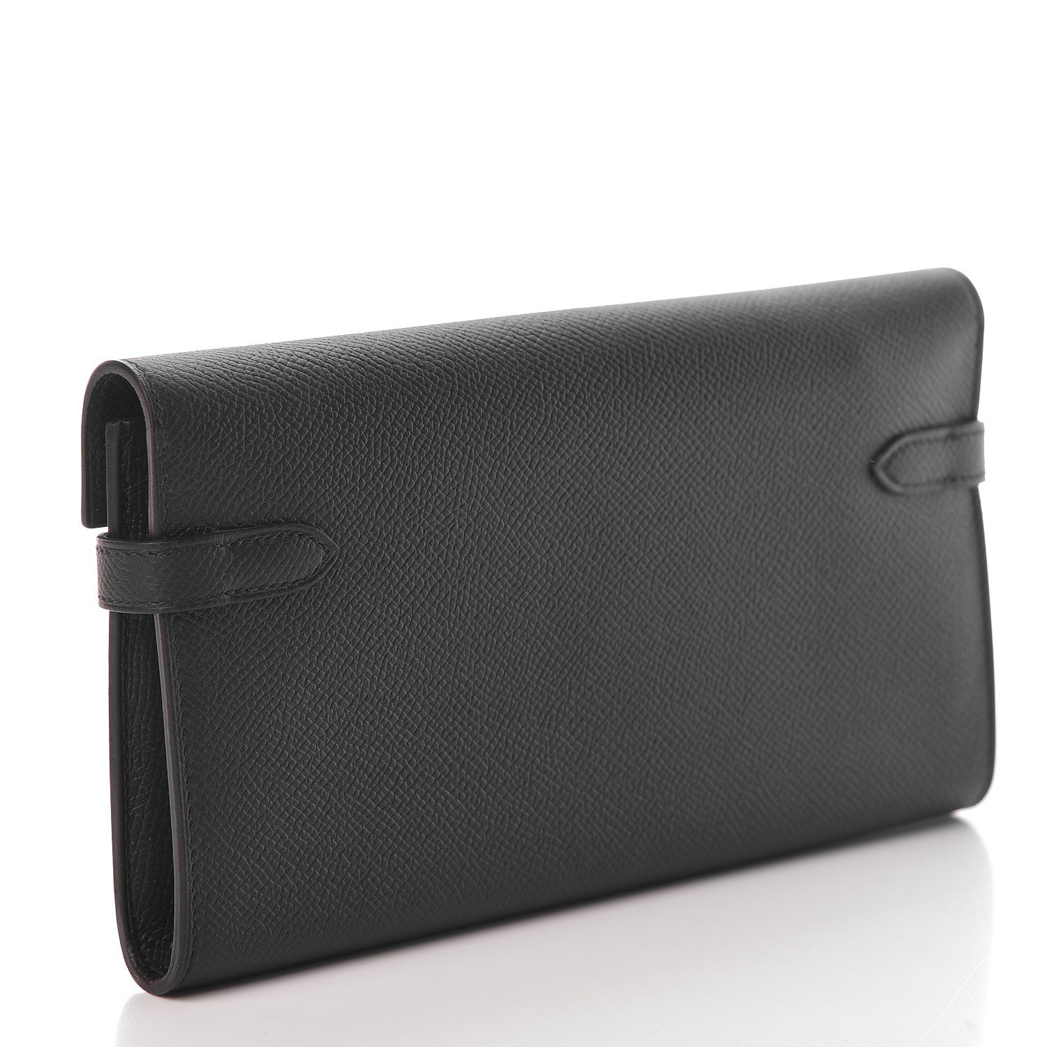 Hermes Epsom Kelly Longue Wallet Black 3 of 8