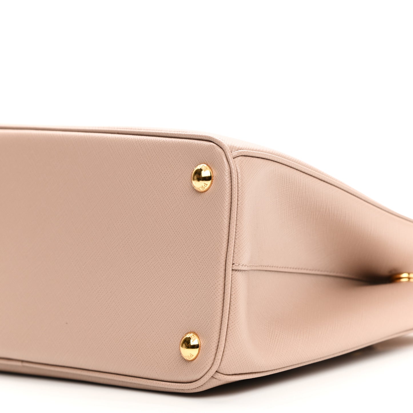 Saffiano Small Galleria Double Zip Tote Cipria