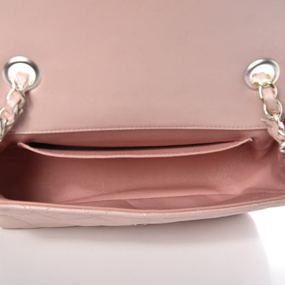 Chanel Metallic Lambskin Quilted Extra Mini Flap Light Pink 4 of 9