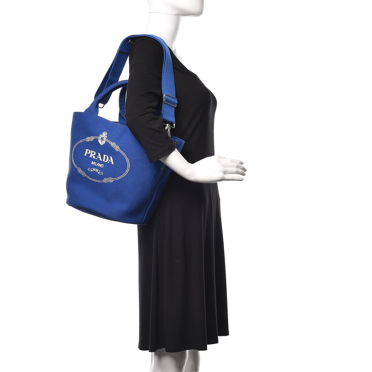 Canapa Small Shopping Tote Cobalto