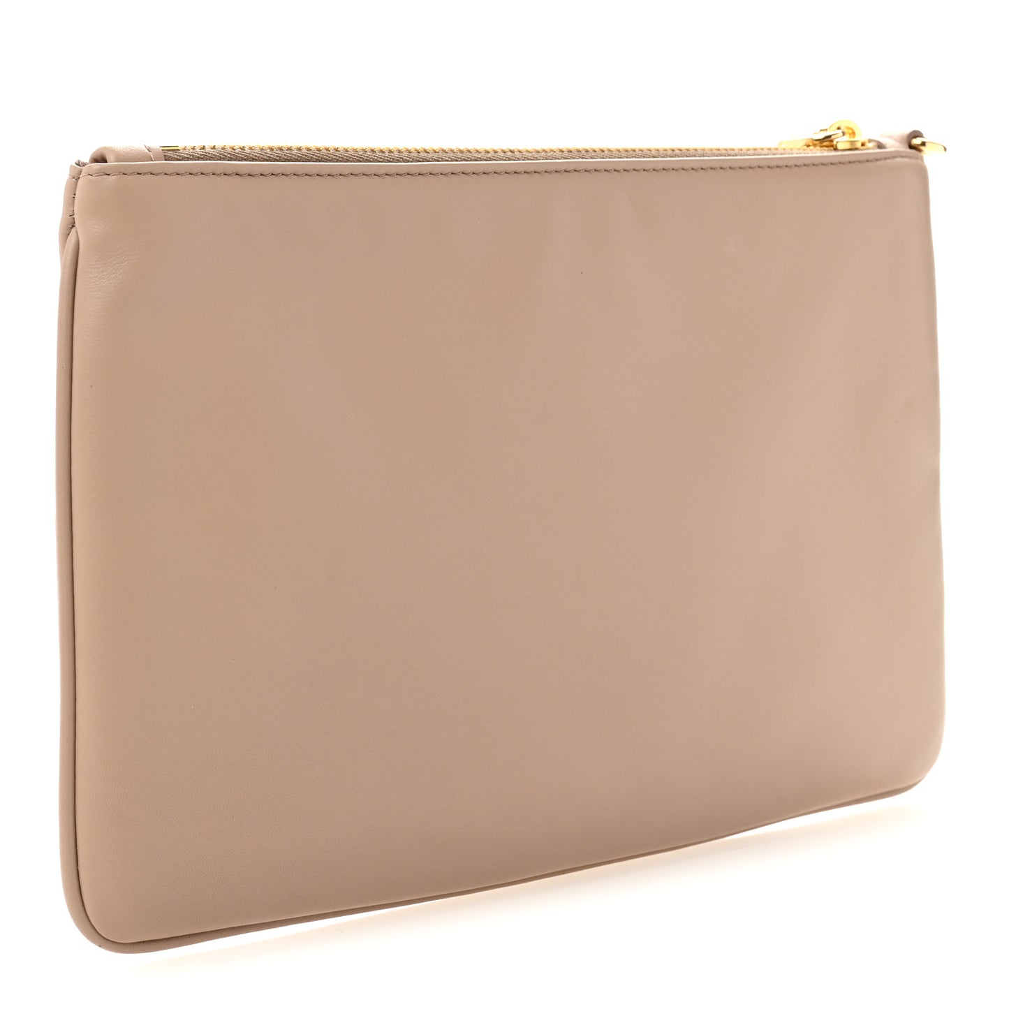 Nappa Wristlet Beige