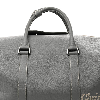Christian Dior Calfskin Lingot 50 Bag Grey 7 of 10