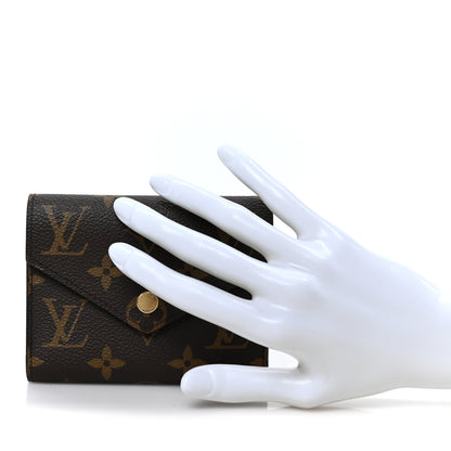 Louis Vuitton Monogram Victorine Wallet Rose Ballerine 2 of 8
