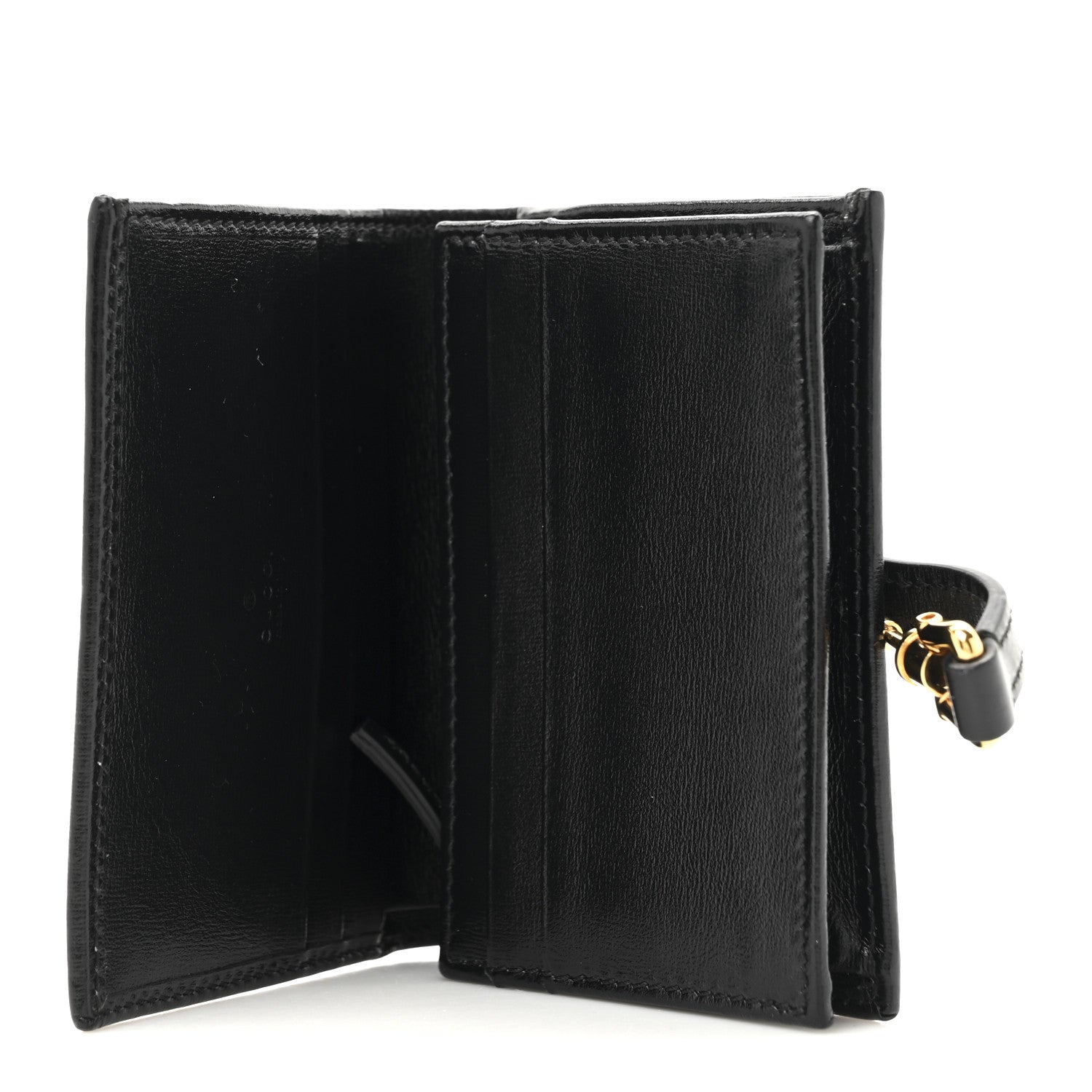 Gucci Calfskin Jackie 1961 Card Case Black 5 of 8
