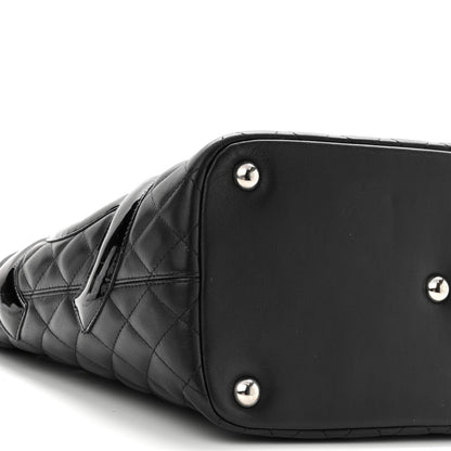 Chanel Calfskin Quilted Large Cambon Tote Black 9 of 11