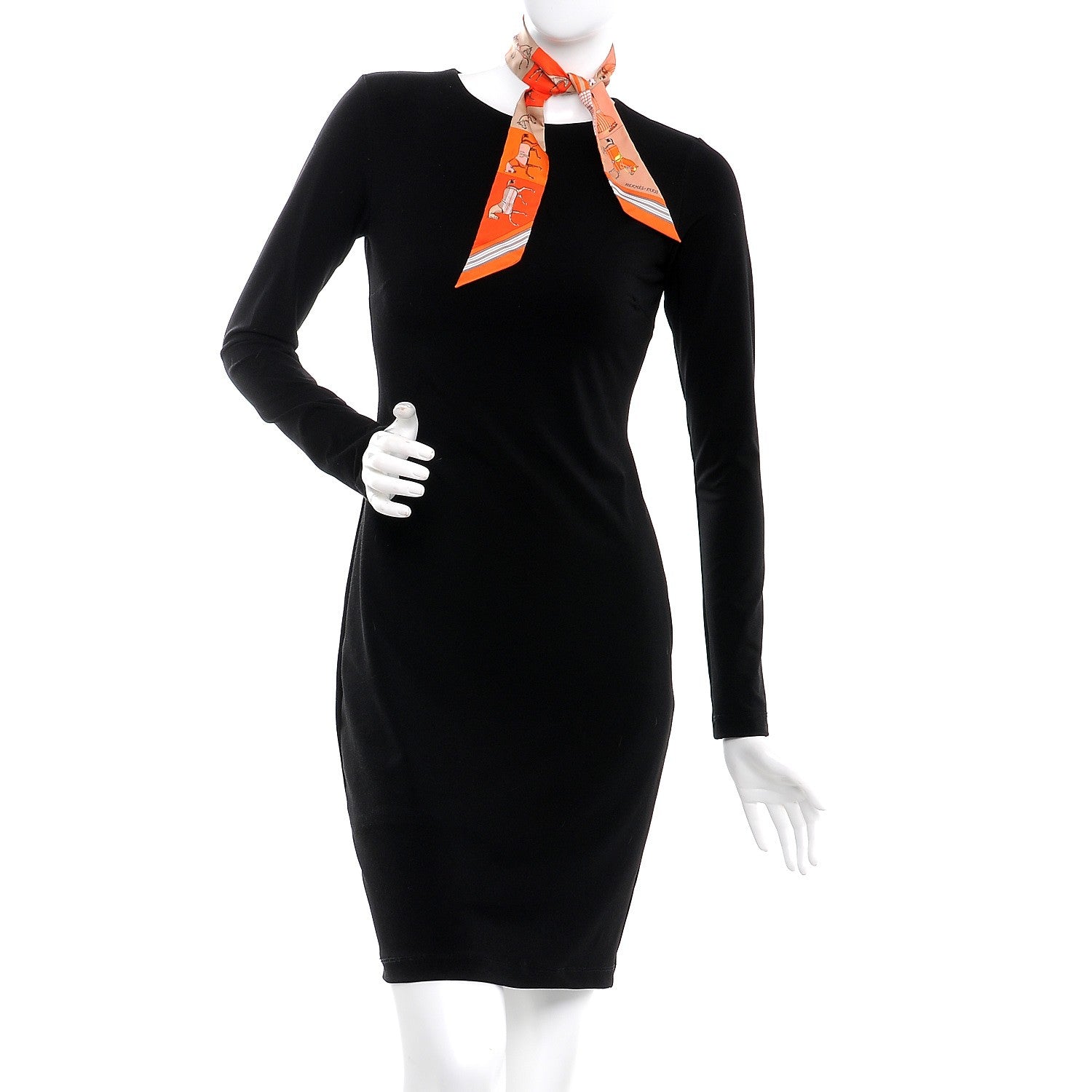 Hermes Silk Couvertures Nouvelles Twilly Vert Orange Jaune Capucine 2 of 4