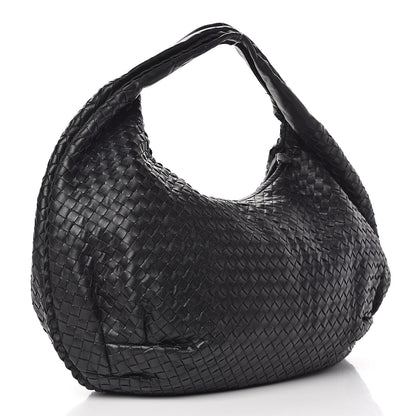 Bottega Veneta Nappa Intrecciato Large Belly Veneta Hobo Black 3 of 9