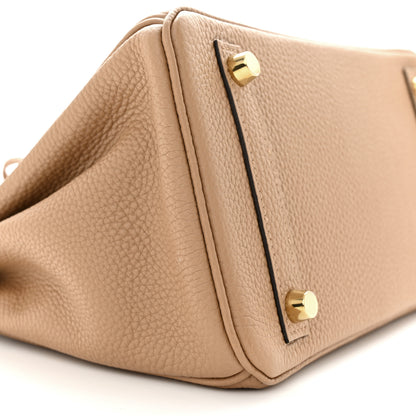 Hermes Togo Birkin 25 Chai 9 of 13