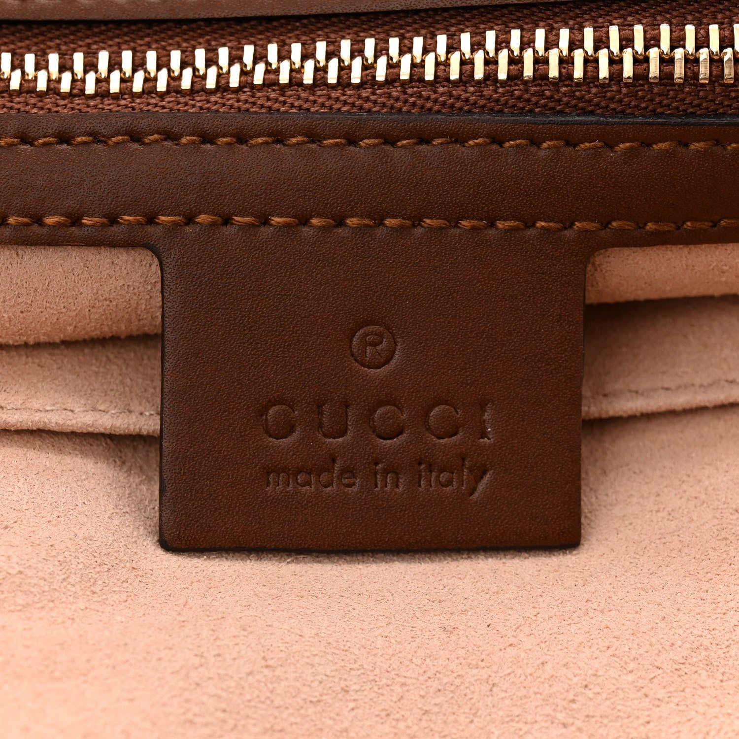 Gucci Soft GG Supreme Monogram Medium Crossbody Tote Beige Cuir 6 of 10