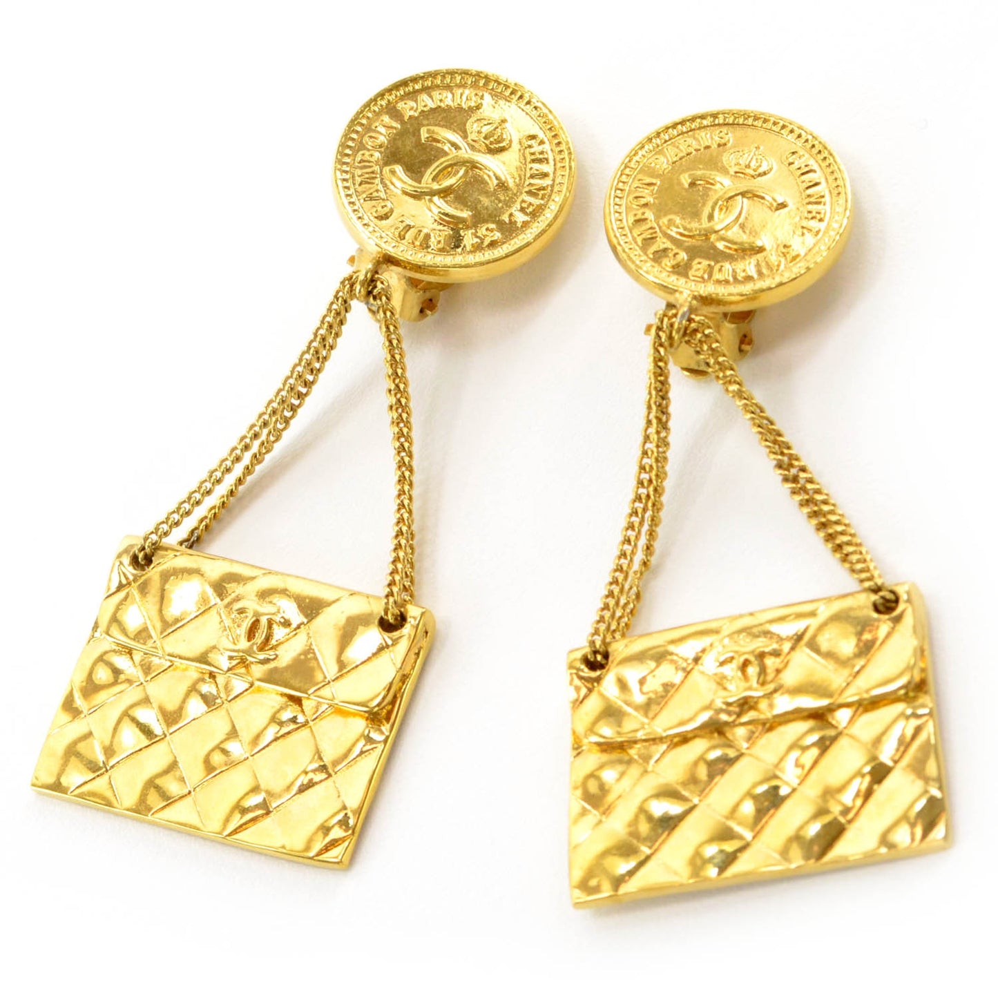 2.55 Flap Clip On Earrings