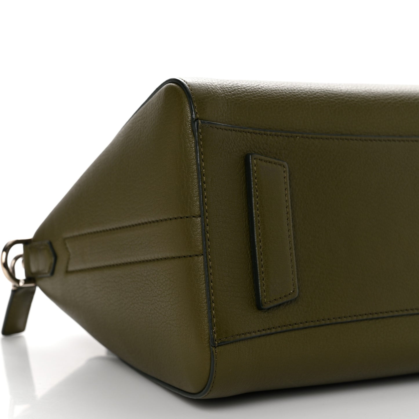 Sugar Goatskin Small Antigona Khaki