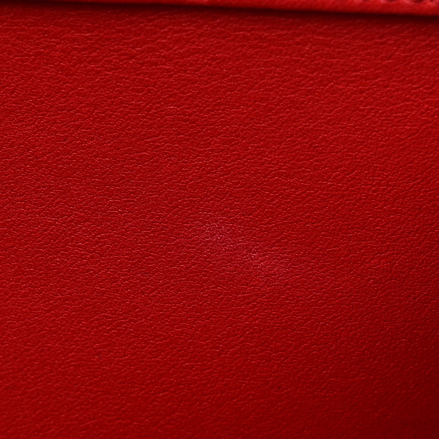 Calfskin Small Classic Y Cabas Red