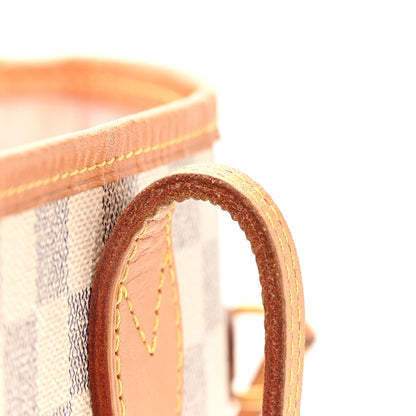 Louis Vuitton Damier Azur Neo Neverfull MM Rose Ballerine 20 of 25
