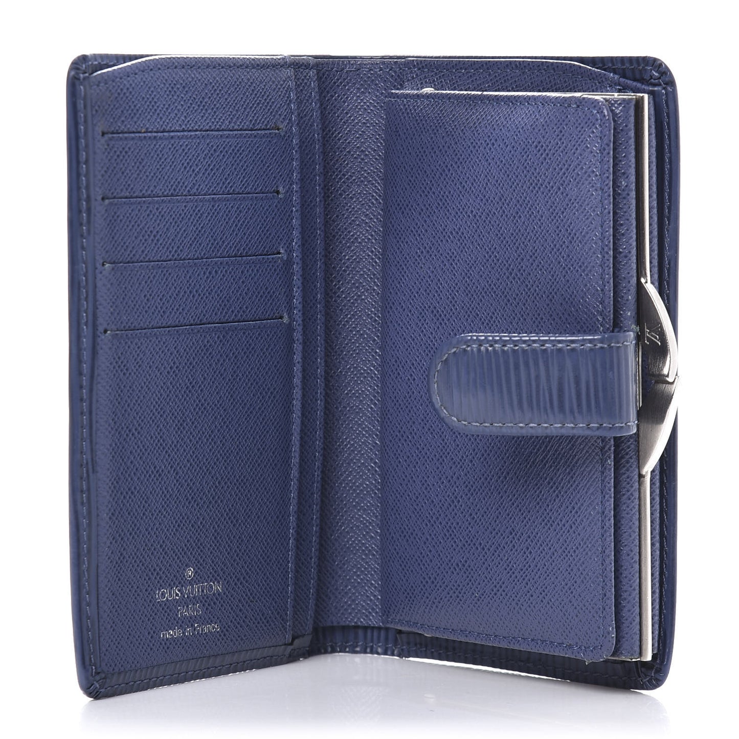 Epi French Purse Wallet Myrtille