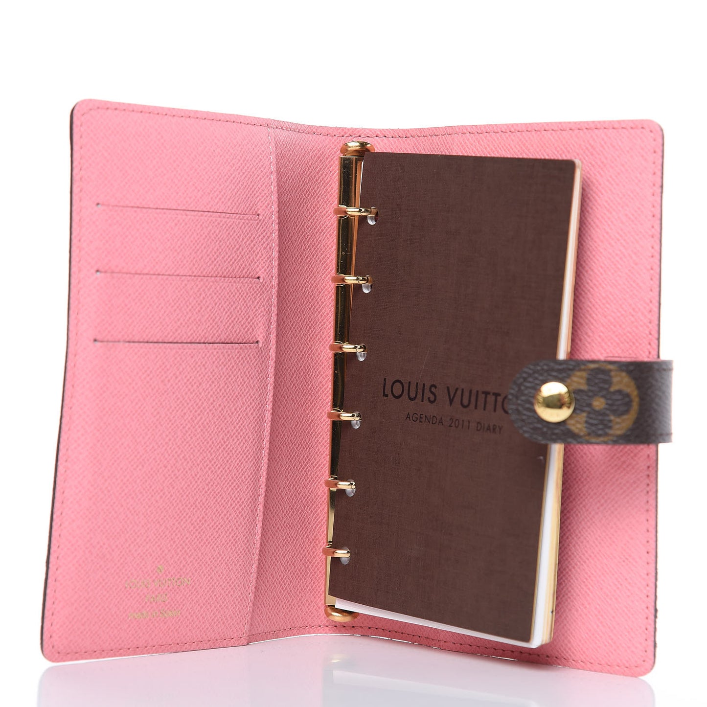 Monogram Illustre Small Ring Agenda Rose