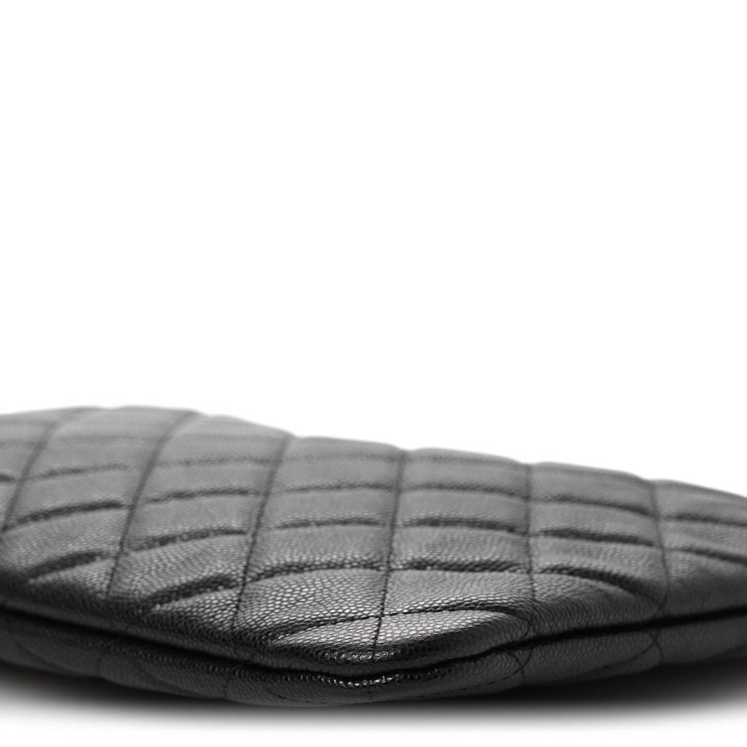 Chanel Caviar Quilted Medium Cosmetic Case Black 10 of 11