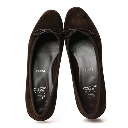 Christian Louboutin Veau Velours Sweetie Jane Flats 39 Cosme 2 of 8