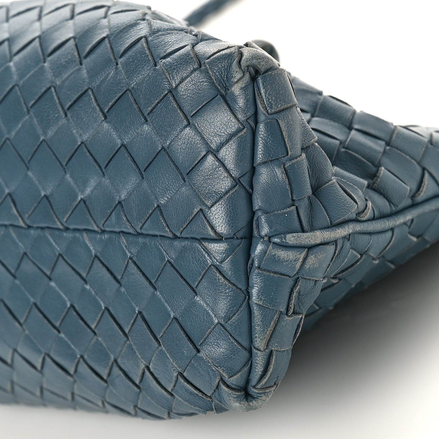 Nappa Intrecciato Mini Shoulder Bag Krim