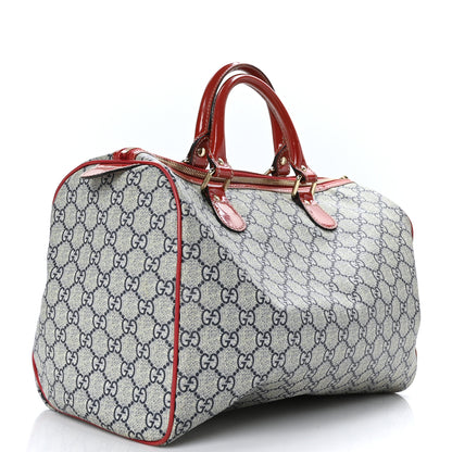 Gucci GG Plus Monogram Tattoo Heart Medium Joy Boston Red 3 of 13