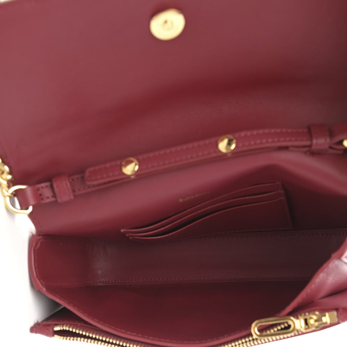 Calfskin Vintage Check Hayes Crossbody Parade Red