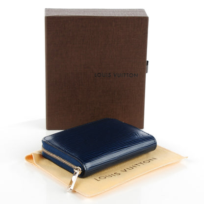 Louis Vuitton Epi Zippy Coin Purse Indigo 4 of 7