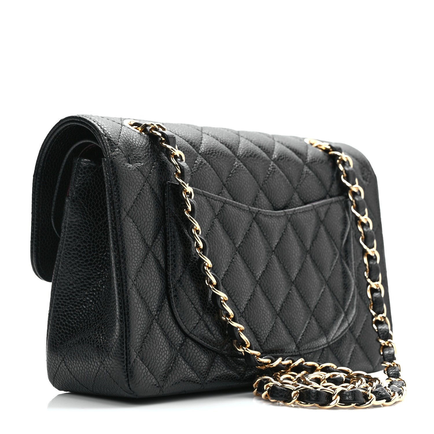Chanel Caviar Quilted Small Double Flap Black 3 of 9