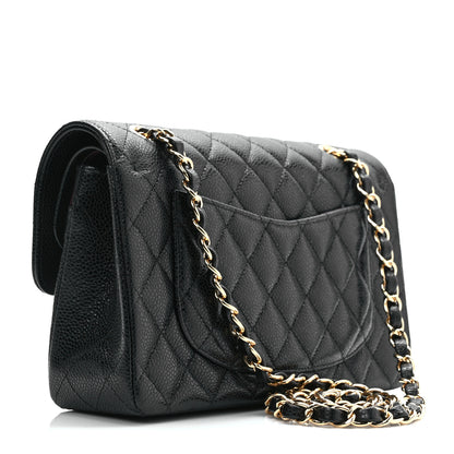 Chanel Caviar Quilted Small Double Flap Black 3 of 9