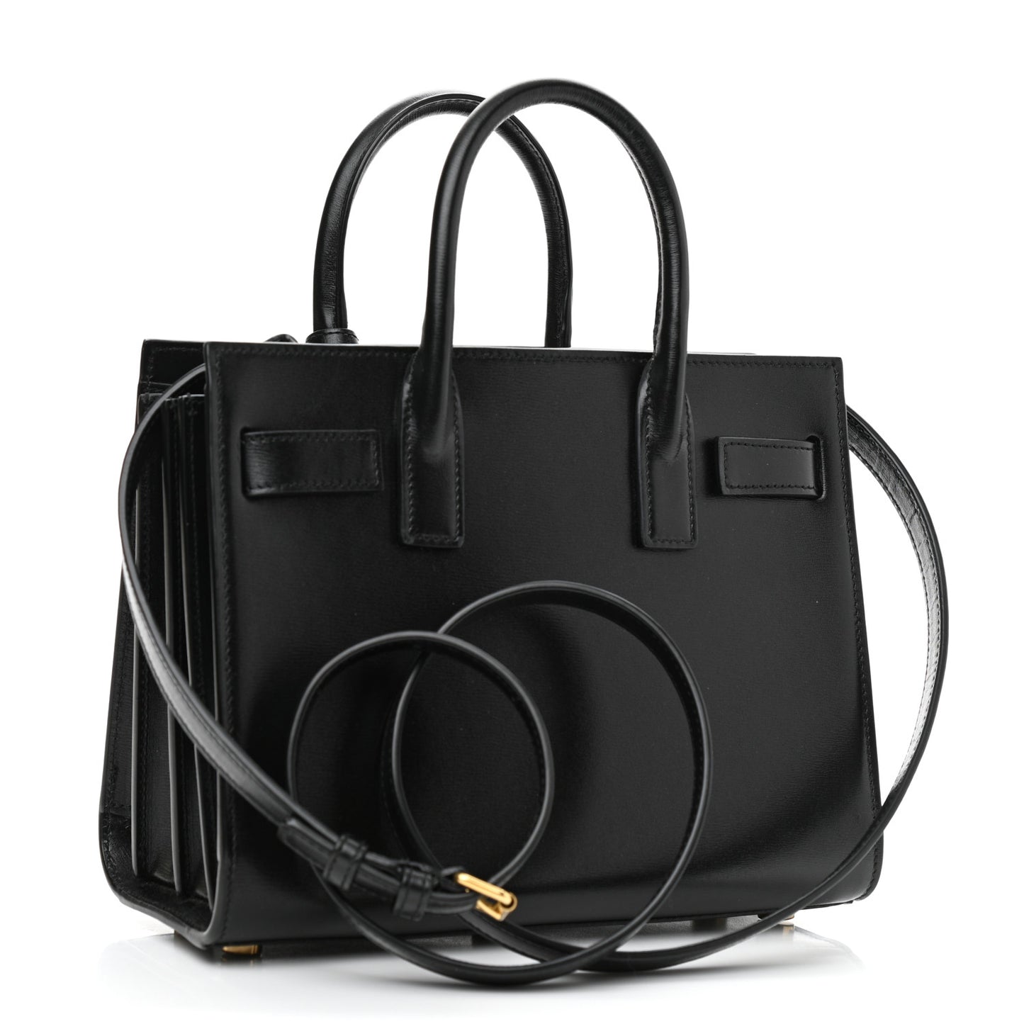 Calfskin Nano Sac De Jour Black