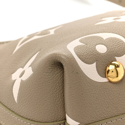 Louis Vuitton Empreinte Monogram Giant CarryAll PM Khaki Creme 12 of 12