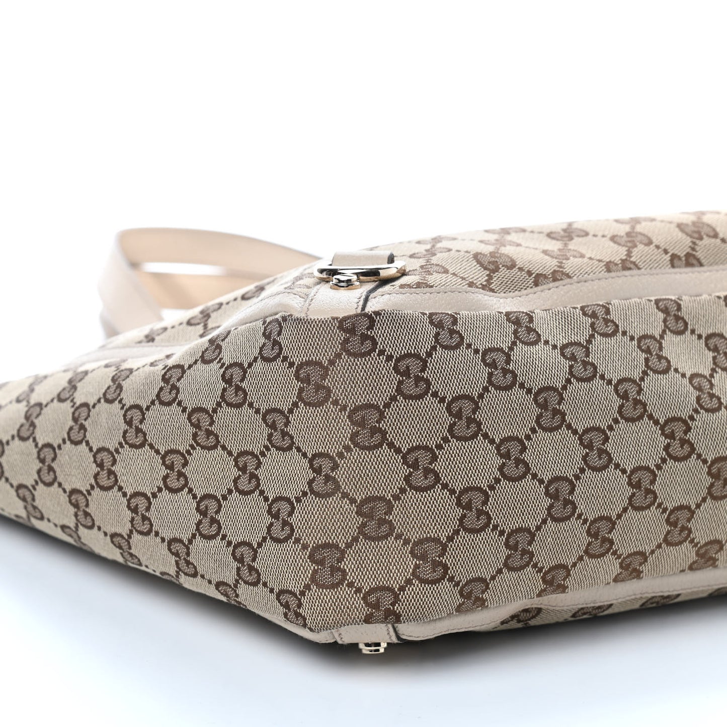 Monogram Large Abbey Tote Off White