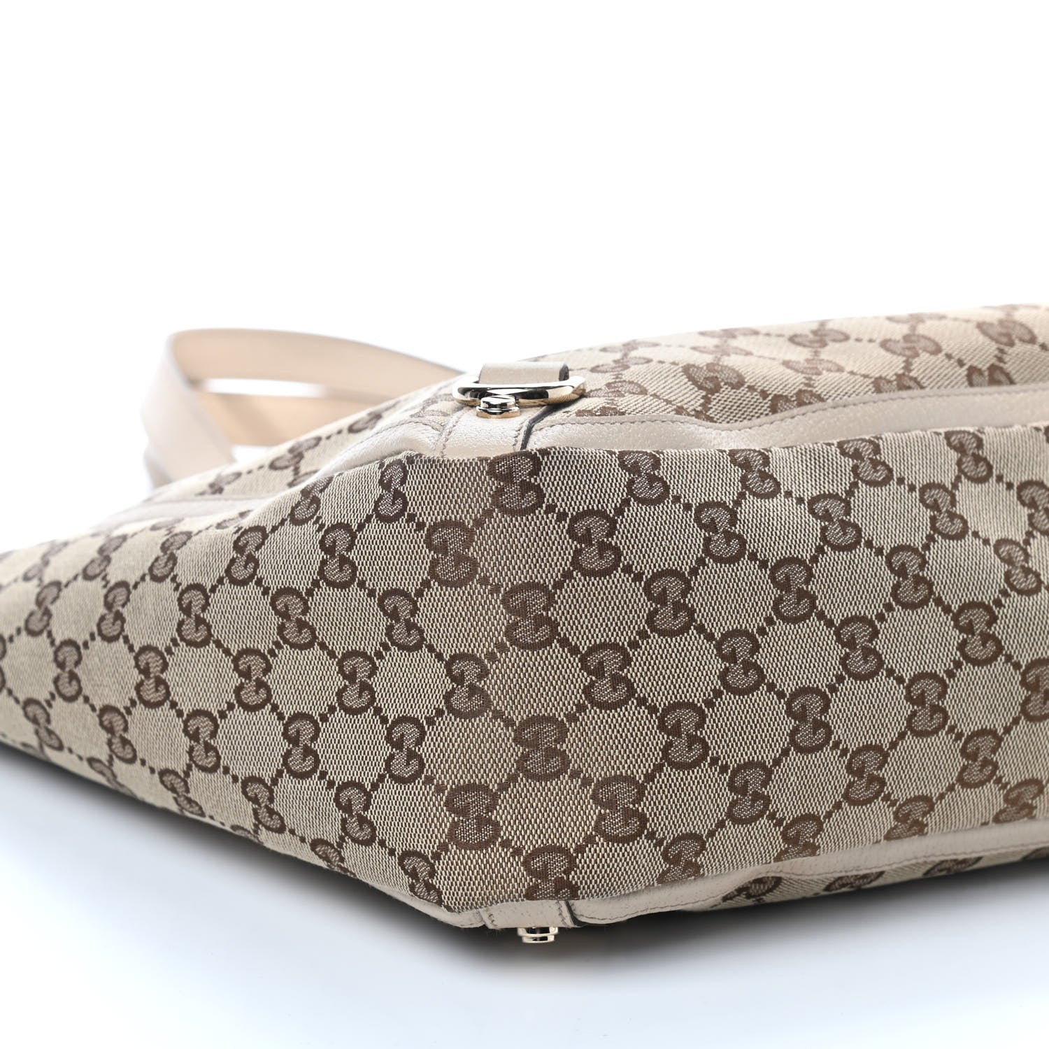 Gucci Monogram Large Abbey Tote Off White 7 of 9