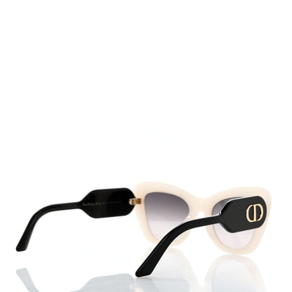 Christian Dior Acetate Diorbobby B1U Sunglasses White Black 4 of 9