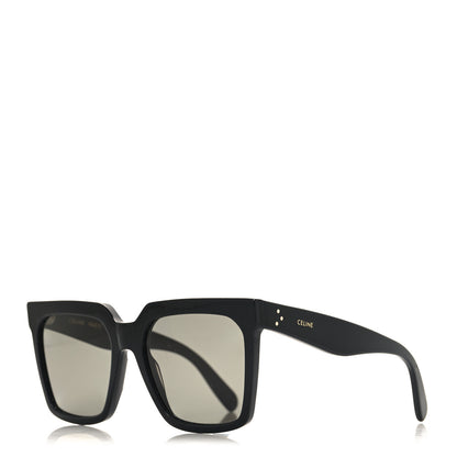 Celine Acetate Polarized Oversized Sunglasses CL4055IN Black 1 of 7